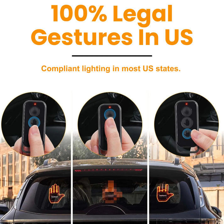 LUMIGESTURE™- LED HAND SIGN